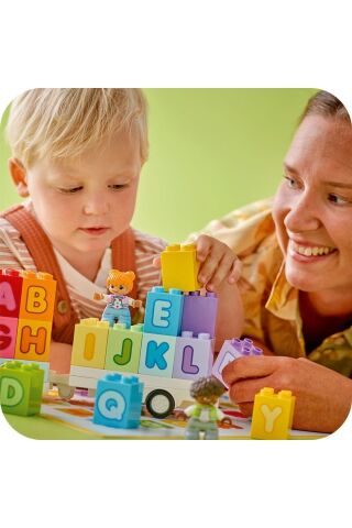 ® DUPLO® Kasabası Alfabe Kamyonu Oyuncağı 10421 - Oyuncak Yapım Seti (36 Parça)