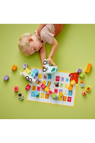 ® DUPLO® Kasabası Alfabe Kamyonu Oyuncağı 10421 - Oyuncak Yapım Seti (36 Parça)