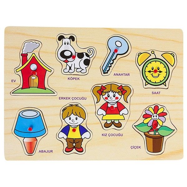 Bu-Bu Ahsap Puzzle Esyalar Bubu-Ap0029