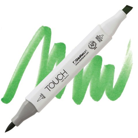 Touch Twin Brush Marker - Grass Green GY47