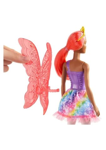 Barbie Dreamtopia Peri Bebekler - Koyu Tenli, Kızıl Saçlı Gjk01-gjj98