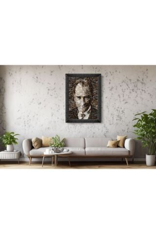 Art Puzzle Mustafa Kemal Atatürk 1000  Parça Çerçeveli Puzzle 5690