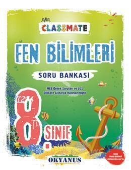 Okyanus Yayıncılık 8. Sınıf Classmate Fen Bilimleri Soru Bankası