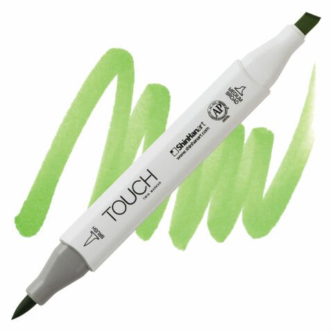 Touch Twin Brush Marker - Leaf Green GY234