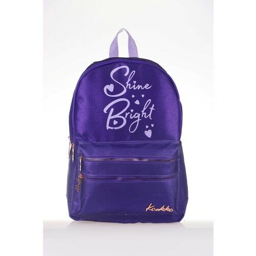 Kaukko Sparkle Sırt Çantası Mor K1392