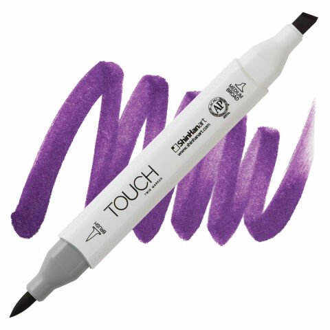Touch Twin Brush Marker - Violet P281