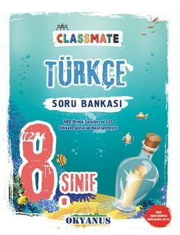 Okyanus Yayıncılık 8. Sınıf Classmate Türkçe Soru Bankası