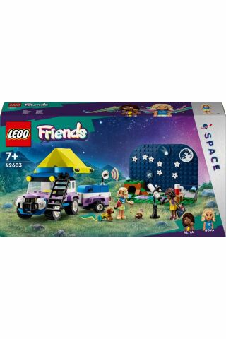 ® Friends Yıldız Gözlemleme Kamp Aracı 42603 - Yaratıcı Oyuncak Yapım Seti (364 Parça)