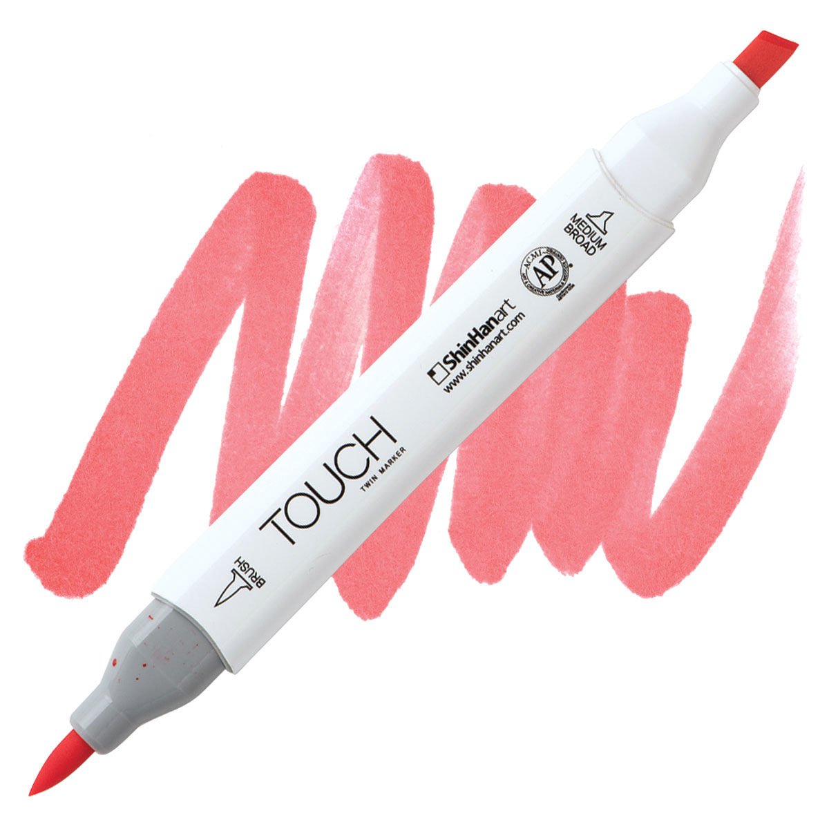 Touch Twin Brush Marker - Coral Pink R16