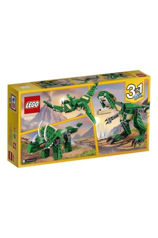 ® Creator Muhteşem Dinazorlar 31058 - Yaratıcı Çocuklar için Oyuncak Yapım Seti (174 Parça)
