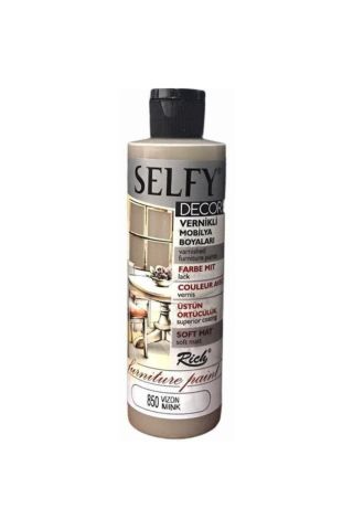 Selfy Decor Vernikli Boya 240 Cc 850 Vizon