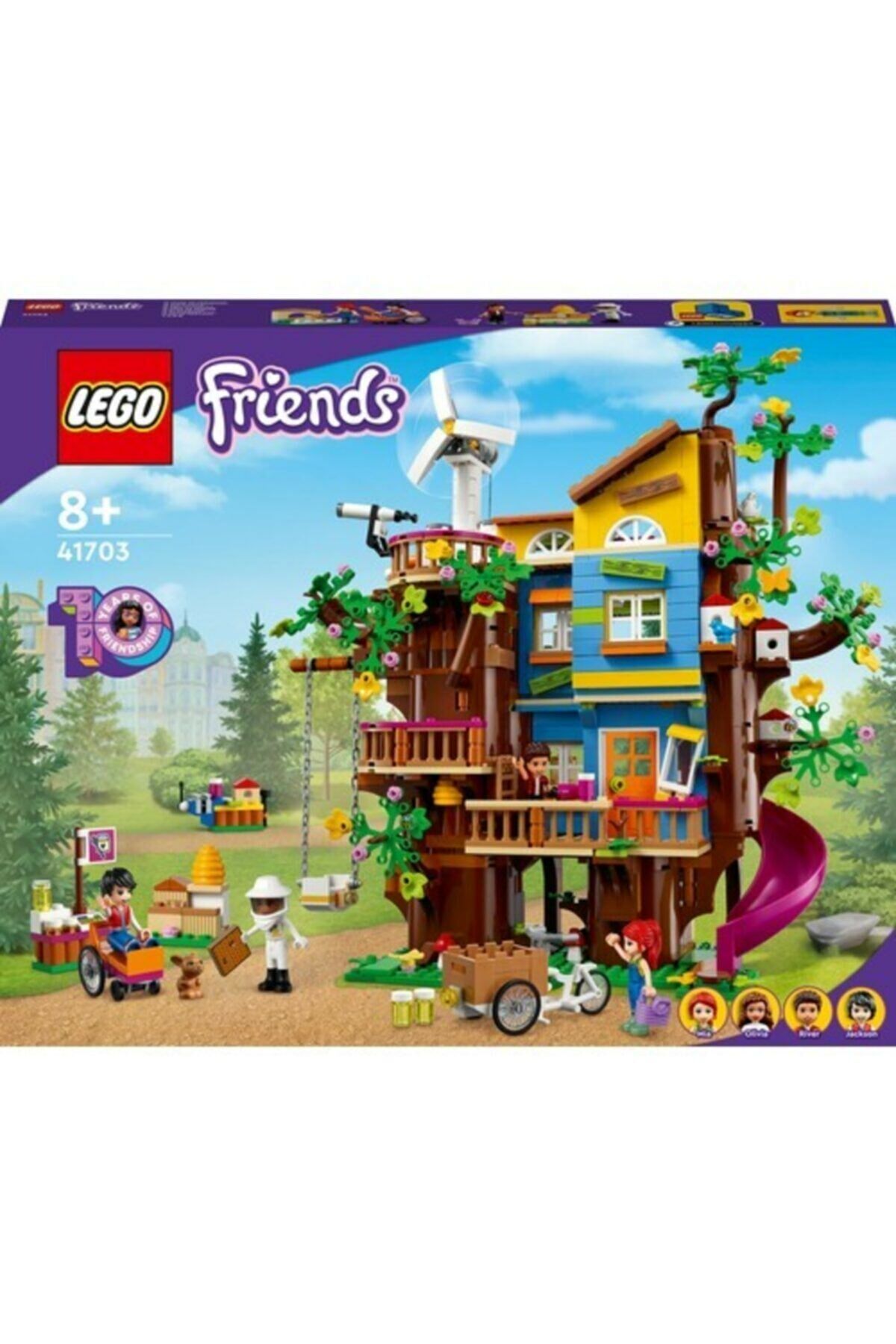 ® Friends Arkadaşlık Ağaç Evi 41703 - 8 Yaş ve Üzeri için Oyuncak Yapım Seti (1114 Parça)