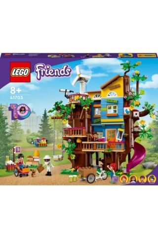 ® Friends Arkadaşlık Ağaç Evi 41703 - 8 Yaş ve Üzeri için Oyuncak Yapım Seti (1114 Parça)