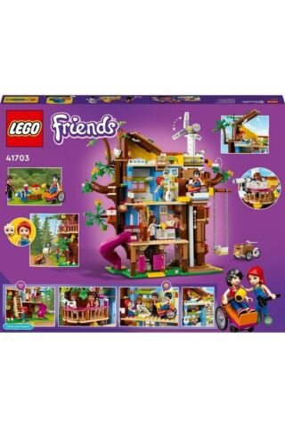 ® Friends Arkadaşlık Ağaç Evi 41703 - 8 Yaş ve Üzeri için Oyuncak Yapım Seti (1114 Parça)