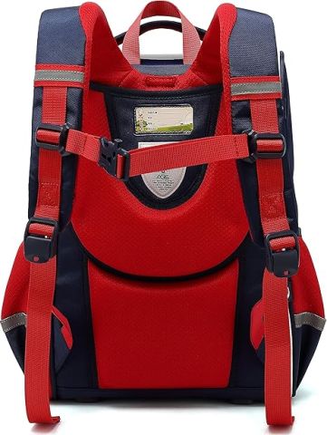 Hello Dragon Unisex Omurga Koruyucu Laptop&Sırt Çantası Lacivert Kırmızı