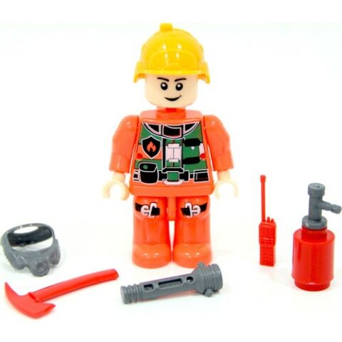By Toys Fire Fighter Itfaiye Figürü LEGO Seti