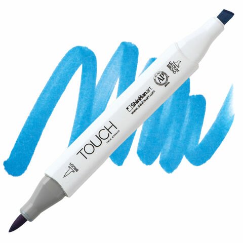 Touch Twin Brush Marker - Peacock Blue B263