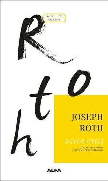 Savoy Oteli-Joseph Roth