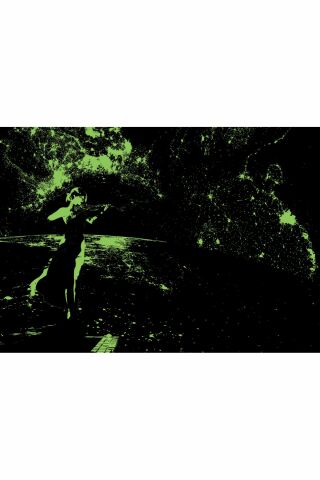 Art Puzzle 1000 Parça Neon Son Keman 5266