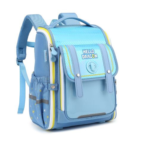 Hello Dragon Unisex Omurga Koruyucu Laptop&Sırt Çantası Açık Mavi