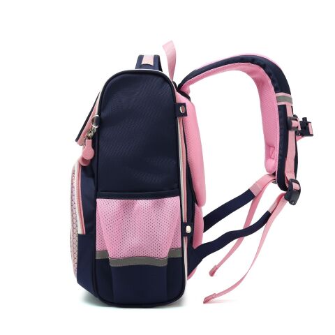 Hello Dragon Unisex Omurga Koruyucu Laptop&Sırt Çantası Lacivert - Pembe