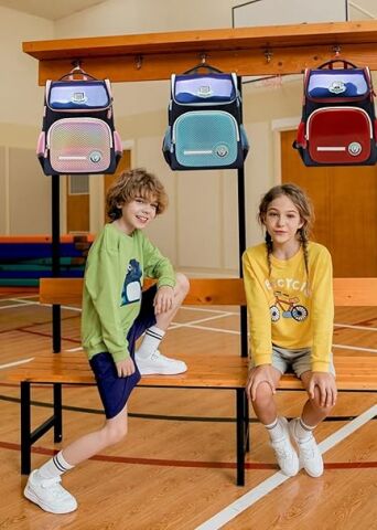 Hello Dragon Unisex Omurga Koruyucu Laptop&Sırt Çantası Lacivert - Pembe