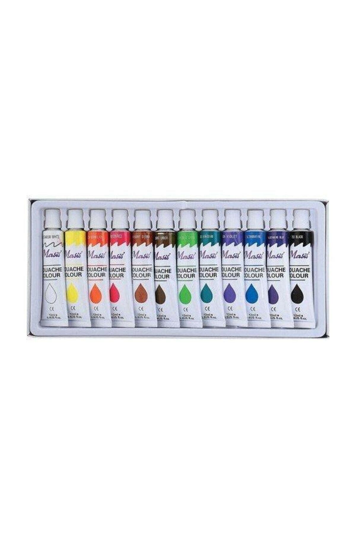 Masis Guaj Boya 12 ml 12 Renk Bg12