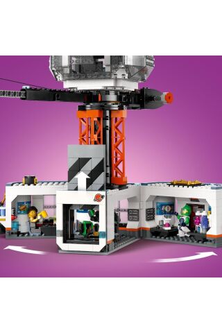 ® City Uzay Üssü ve Roket Fırlatma Rampası 60434  - 8 Yaş ve Üzeri İçin Yapım Seti (1422 Parça)