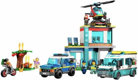 LEGO ® City Acil Durum Araçları Merkezi 60371 - 6 Yaş ve Üzeri Çocuklar için Yapım Seti (706 Parça)