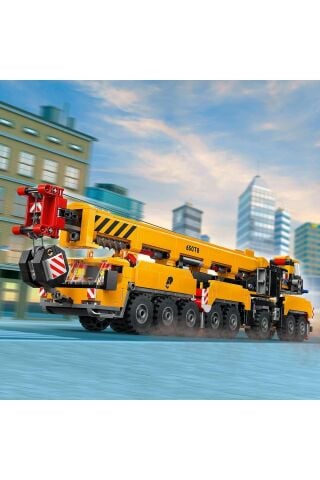 ® City Sarı Mobil İnşaat Vinci 60409 - 9 Yaş ve Üzeri Yapım Seti (1116 Parça)