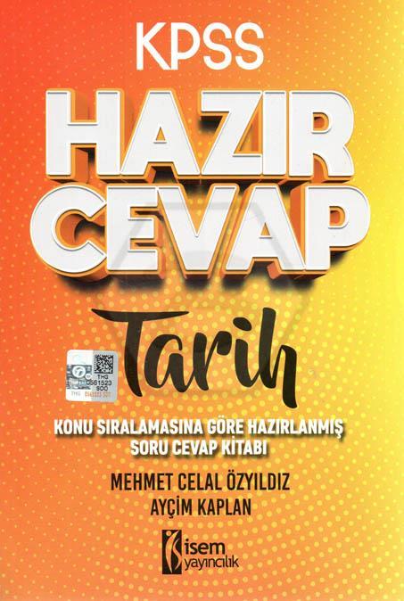 İsem Yayınları KPSS 2021 Tarih Hazır Cevap Soru Bankası