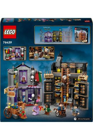 ® Harry Potter™ Ollivanders™ ve Madam Malkin'in Cübbe Dükkanı 76439 - 8 Yaş ve Üzeri Set(744 P.)