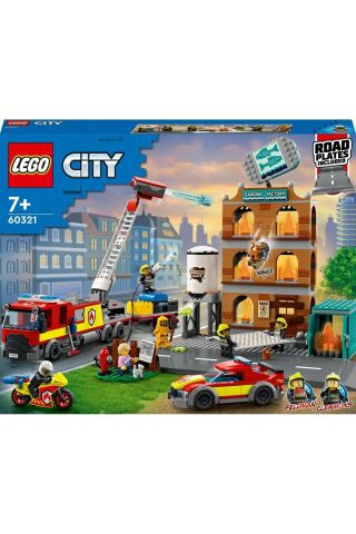 ® City İtfaiye 60321 Yapım Seti (766 Parça)