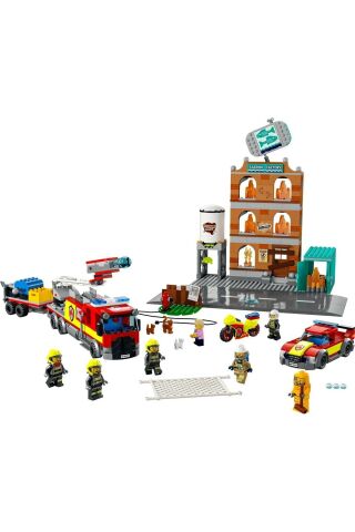 ® City İtfaiye 60321 Yapım Seti (766 Parça)
