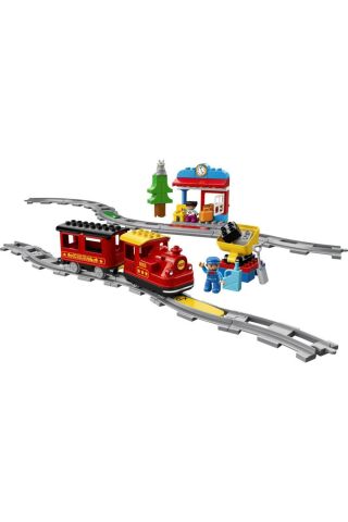 ® DUPLO® Buharlı Tren 10874 - Çocuklar için Oyuncak Yapım Seti (59 Parça)