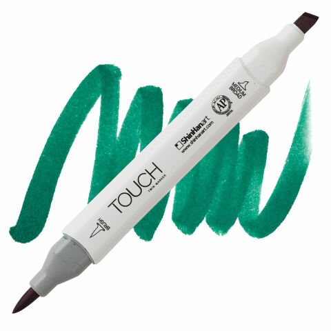 Touch Twin Brush Marker - Turquoise Green BG53