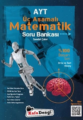 Kafa Dengi AYT Matematik Üç Aşamalı Orta ve İleri Düzey Soru Bankası