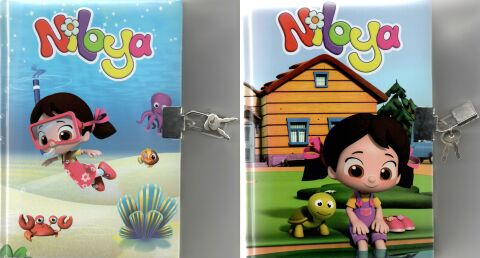Keskin Color 14x20 Niloya 104 Yaprak Kilitli Hatıra Defteri