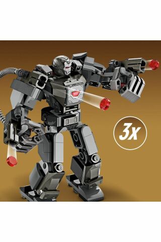 ® Marvel War Machine Robot Zırhı 76277  - 6 Yaş ve Üzeri İçin Yapım Seti (154 Parça)