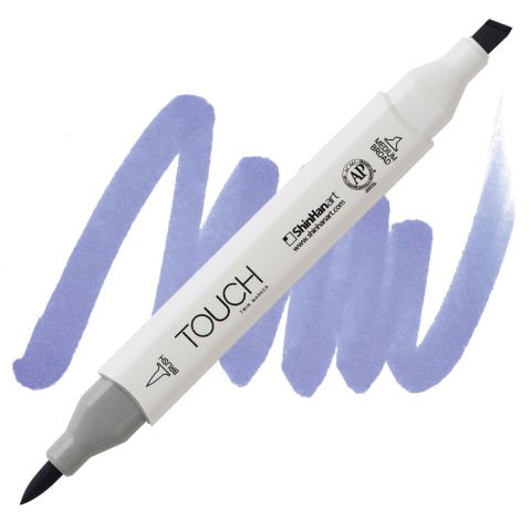 Touch Twin Brush Marker - Blue Berry PB273