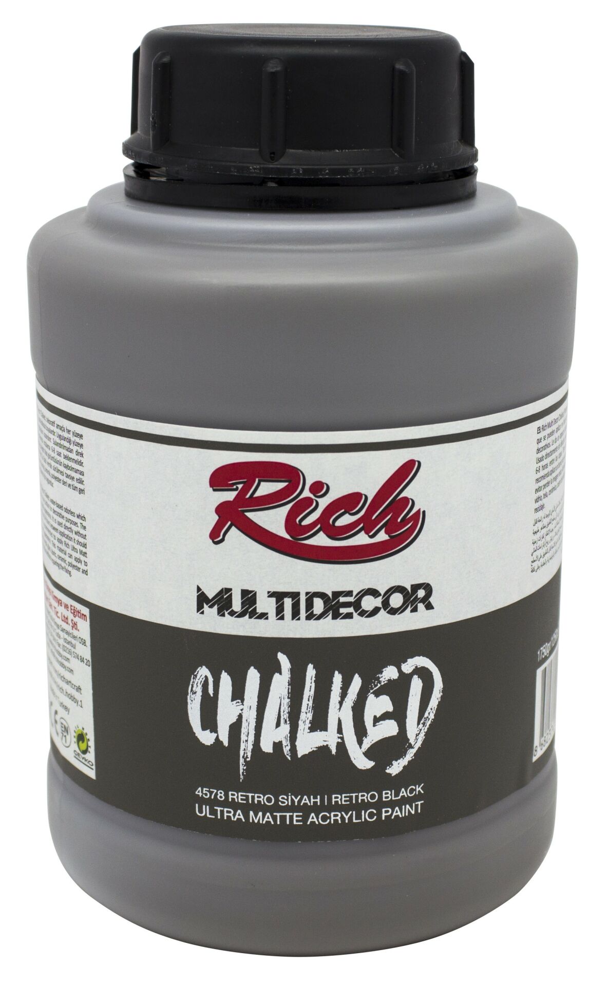 Rich MULTİ DECOR CHALKED 1750 CC RETRO SİYAH
