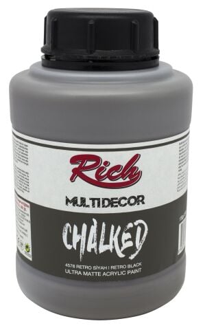 Rich MULTİ DECOR CHALKED 1750 CC RETRO SİYAH