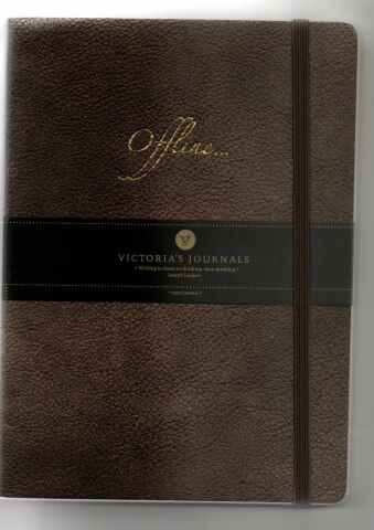Victoria's Journals 15x20cm Offline 80 Yaprak Çizgisiz Bloknot