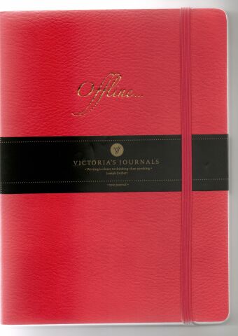 Victoria's Journals 15x20cm Offline 80 Yaprak Çizgisiz Bloknot