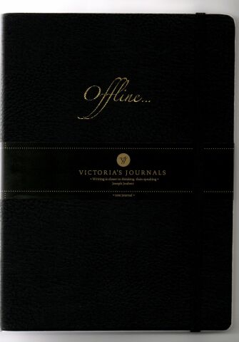 Victoria's Journals 15x20cm Offline 80 Yaprak Çizgisiz Bloknot