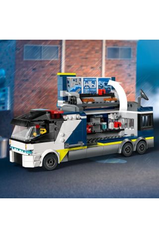 ® City Polis Mobil Suç Laboratuvarı Kamyonu Oyuncağı 60418 (674 Parça)