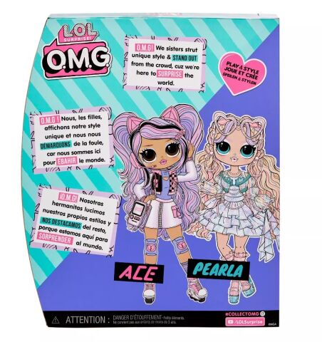 L.O.L. O.M.G.  Ace Moda Bebeği, 15 Sürpriz, Oyun Temalı Giysiler ve Aksesuarlar