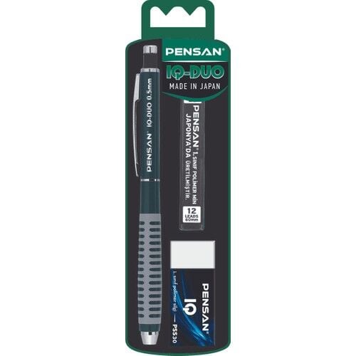 Pensan Versatil 0.5 Iq Duo Silgi+Min Set Renk 4008 - Yeşil
