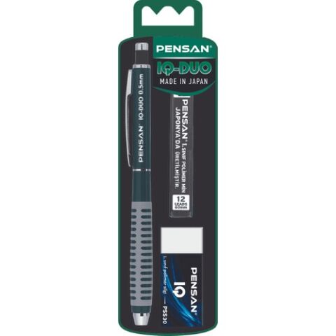 Pensan Versatil 0.5 Iq Duo Silgi+Min Set Renk 4008 - Yeşil