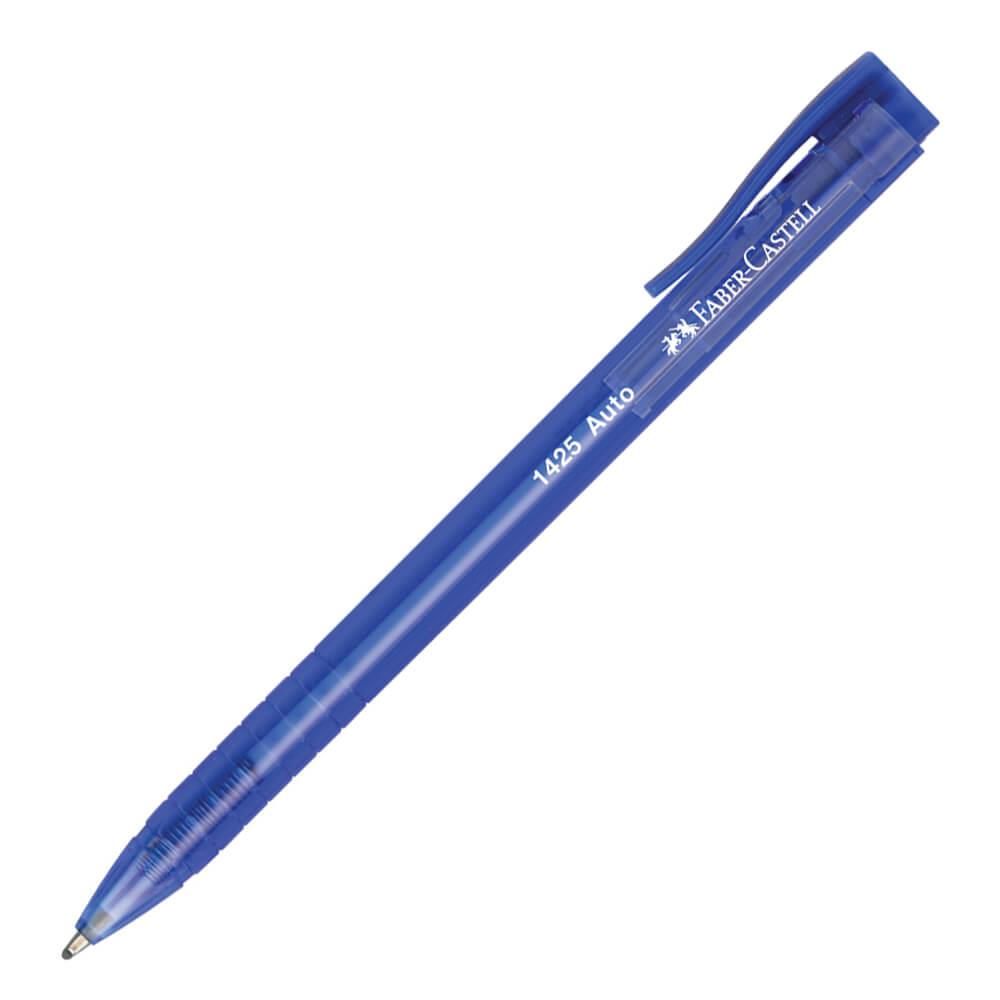 Faber-Castell 1425 Auto Tükenmez Kalem Mavi̇